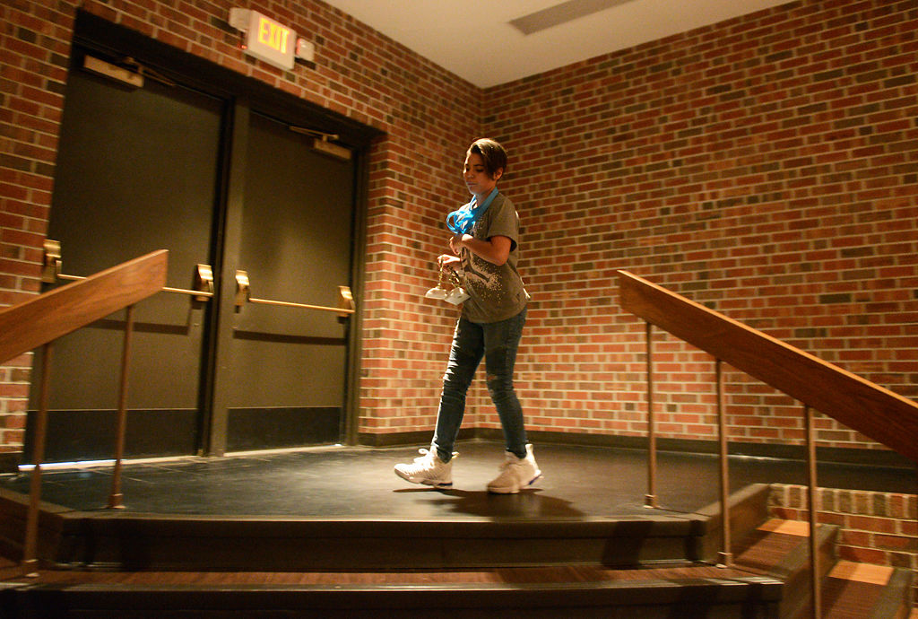 Wyatt Bonaparte leaves the stage
